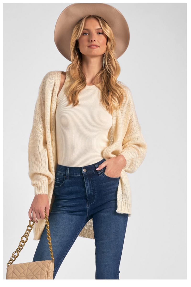 Elan Rock Rock And Love Sweater Elan (NWOT) Women's Open Front