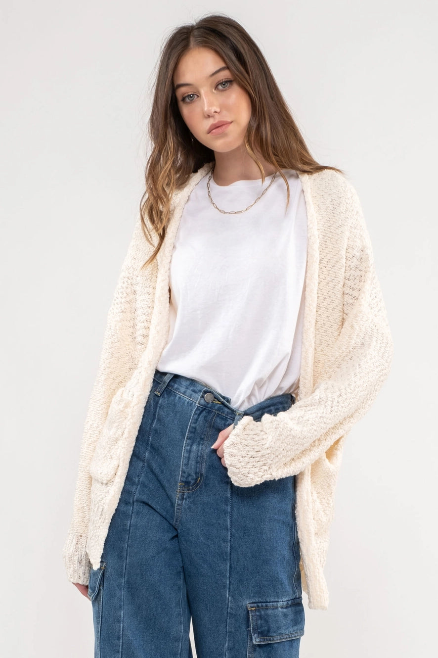 Cozy 2025 open cardigan