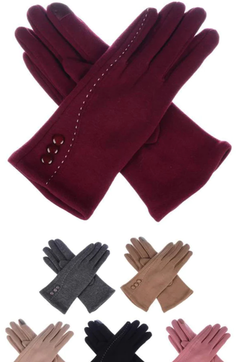 Soft Touch Gloves Red / One Size
