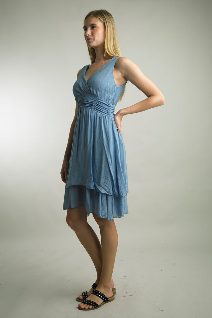 Layered Silk Dress – Moxy Boutique Layered Silk Dress – Moxy Boutique